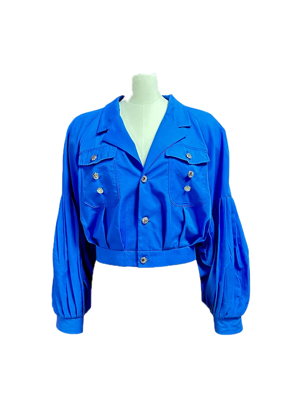 Chaqueta «Olvido», Tencel plisado a mano