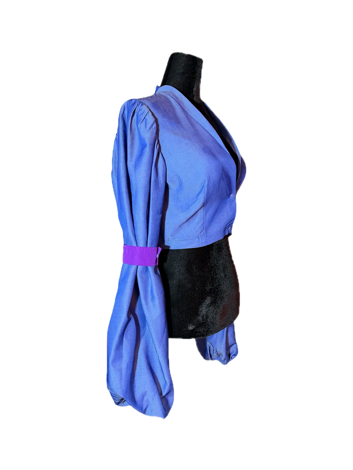 Top con brazaletes, Tencel con brazaletes desmontables