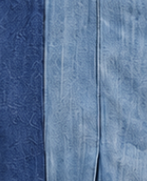 Detalle del tejido: Denim de distintos tonos
